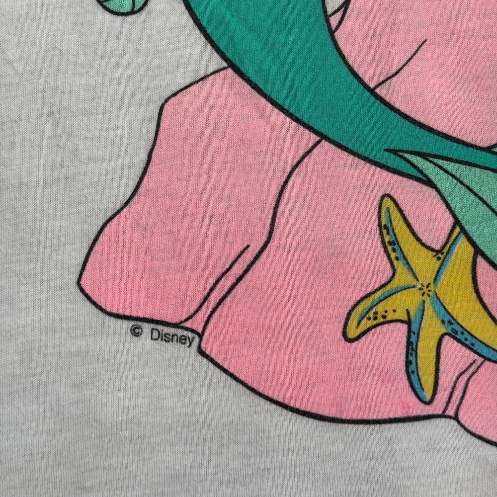 Vintage Disney The Little Mermaid 80s / 90s Movie Shirt - Picture 16 of 16